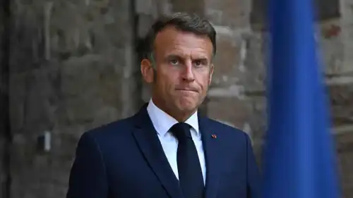 الرئيس الفرنسي إيمانويل ماكرون