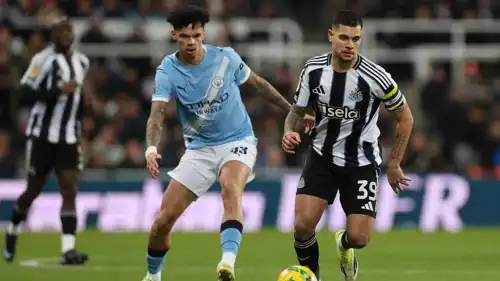 مباراة نيوكاسل ومانشستر سيتي في كأس الرابطة الإنجليزية