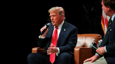 ترامب في لقاء انتخابي