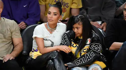 كيم كارداشيان وابنتها نورث ويست