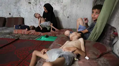 أطفال غزة يواجهون خطر الموت جوعاً