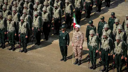 عناصر من الحرس الثوري الإيراني 