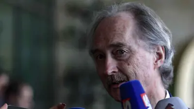  المبعوث الخاص للأمم المتحدة لسوريا غير بيدرسون 