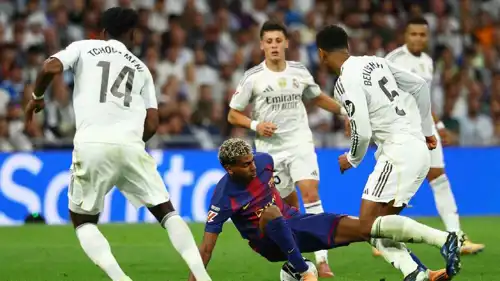 مباراة الكلاسيكو بين ريال مدريد وبرشلونة