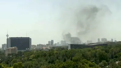 لقطة من العاصمة الإيرانية طهران