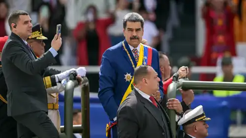 رئيس فنزويلا نيكولاس مادورو 