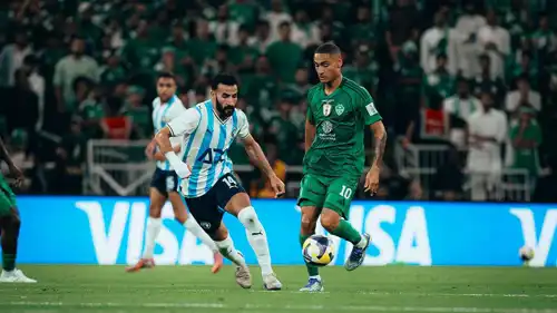 من مباراة الأهلي وبيراميدز