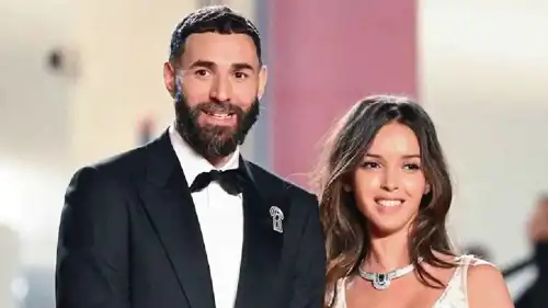 كريم بنزيما وزوجته لينا خودري