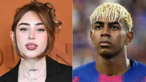 لامين يامال مع نيكي نيكول