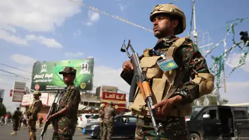 عناصر في ميليشيا الحوثي