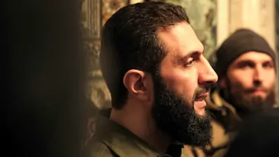 قائد الإدارة الجديدة في سوريا أحمد الشرع