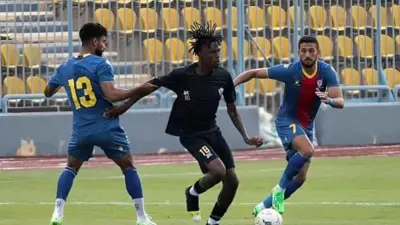 إيجاريا من مباراة الزمالك وبتروجت الودية