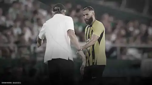 كريم بنزيما مع لوران بلان 