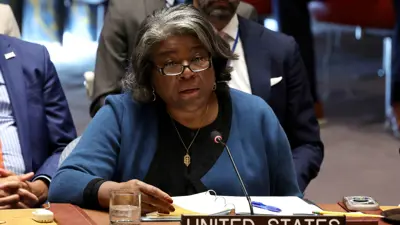 السفيرة الأمريكية لدى الأمم المتحدة ليندا توماس غرينفيلد
