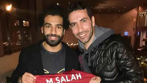 محمد أبوتريكة ومحمد صلاح