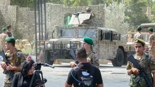 أفراد من الجيش اللبناني