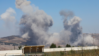 غارة إسرائيلية سابقة في جنوب لبنان