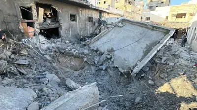 مستشفى المعمداني بعد تعرضه للقصف