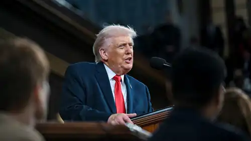 الرئيس ترامب يلقي خطاب حالة الاتحاد أمام الكونغرس