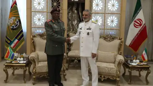 من زيارة القائد العسكري الجنوب أفريقي لطهران