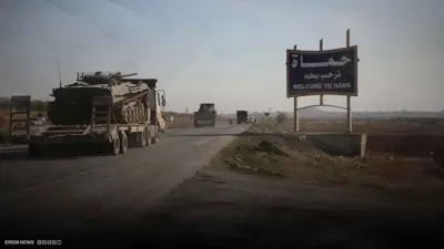 مدخل مدينة حماة