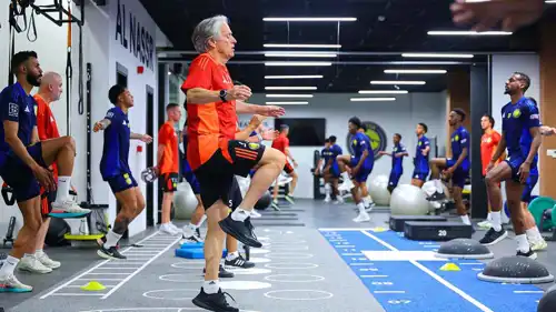 جيسوس في تدريبات النصر السعودي