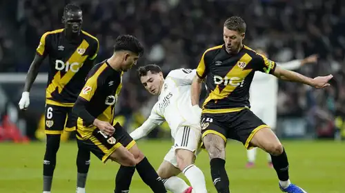 مباراة ريال مدريد ضد رايو فاليكانو في الدوري الإسباني