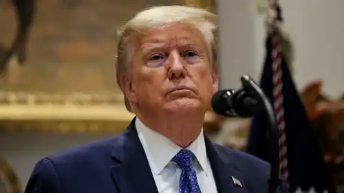  الرئيس الأمريكي دونالد ترامب 