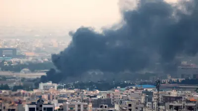 من الضربات الإسرائيلية على إيران