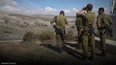 جنود إسرائيليون على الحدود السورية