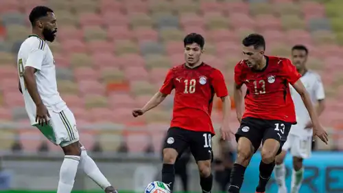 مباراة السعودية ومصر