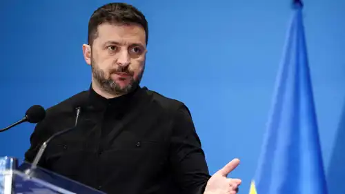 الرئيس الأوكراني فولوديمير زيلينسكي