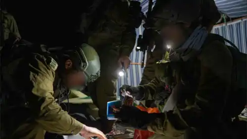 من صور نشرها الجيش الإسرائيلي لعملياته جنوب سوريا