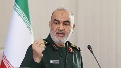 قائد الحرس الثوري الإيراني اللواء حسين سلامي