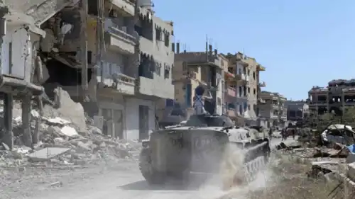 دبابة تابعة للقوات الخاصة للجيش الليبي