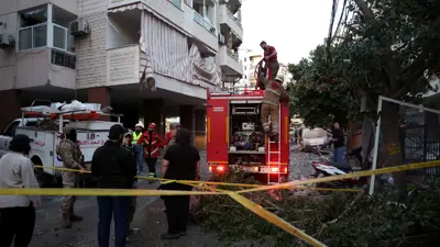 الموقع المستهدف في ضاحية بيروت