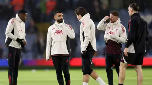 محمد صلاح وكييزا في تدريبات ليفربول