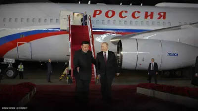  بوتين يهدي كيم 70 حيوانا