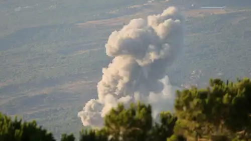غارة إسرائيلية سابقة على جنوب لبنان