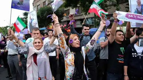 تجمع لأنصار التيار الإصلاحي في إيراني