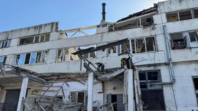 من موقع هجوم روسي على أوكرانيا