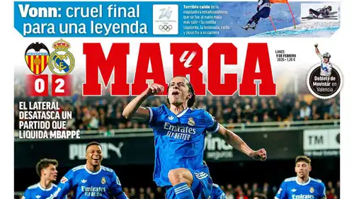 غلاف صحيفة ماركا