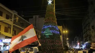 شجرة عيد ميلاد في لبنان