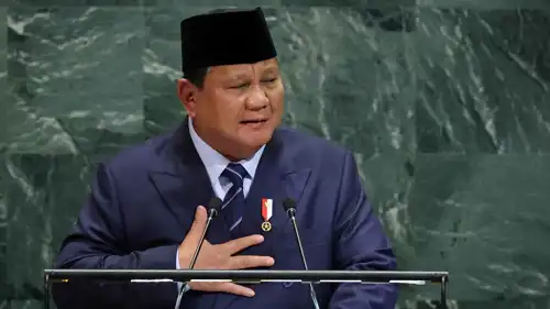 الرئيس الإندونيسي برابوو سوبيانتو