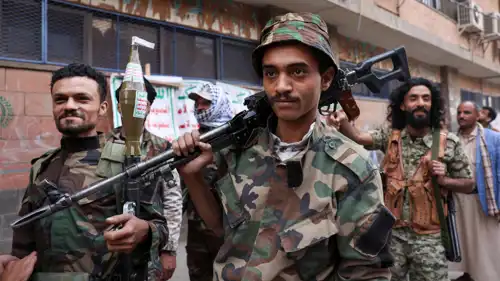 عناصر من ميليشيا الحوثي