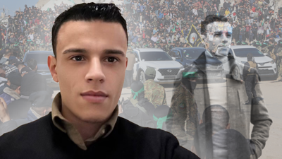 الناشط السياسي الفلسطيني أمجد أبو كوش