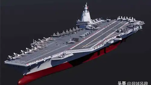 حاملة الطائرات الصينية الجديدة "تايب 004"