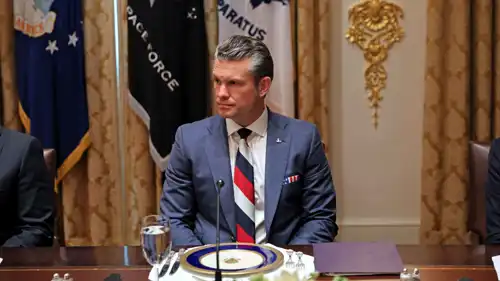 وزير الدفاع الأمريكي بيت هيغسيث