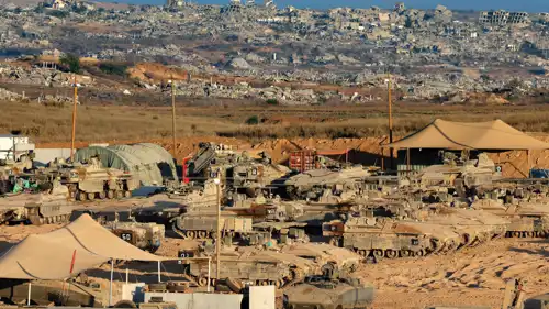 لقطة لحدود قطاع غزة