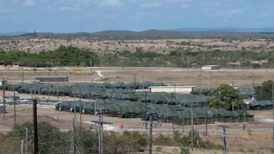 مقر للمهاجرين في غوانتانامو